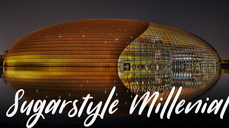 Sugarstyle Millenial Font