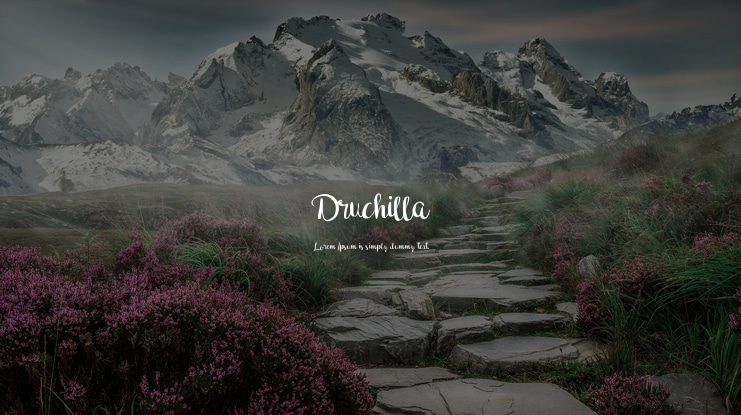 Druchilla Font Family