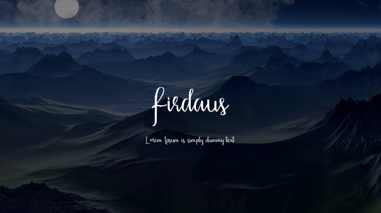 Firdaus Font Family