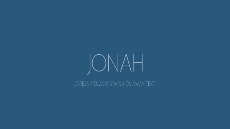 Jonah Font