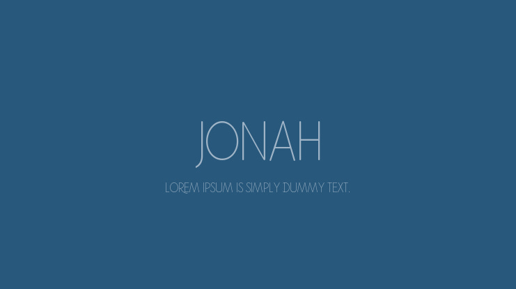 Jonah Font