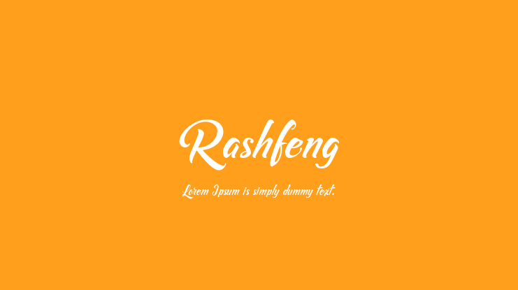 Rashfeng Font