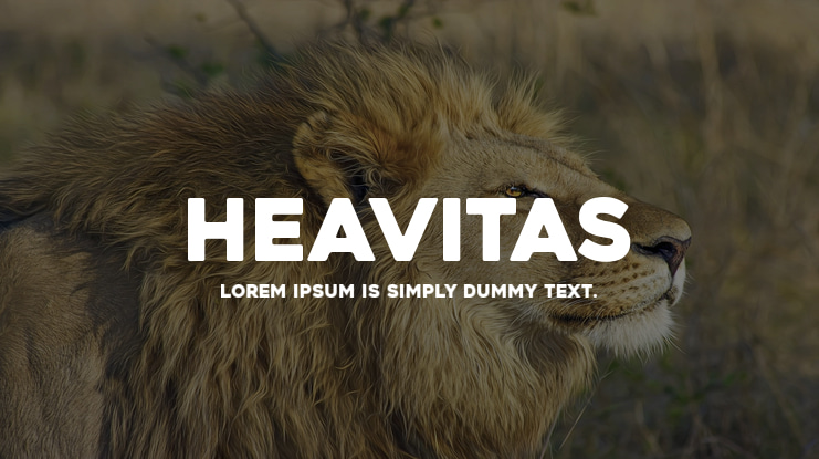 Heavitas Font