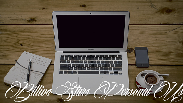 Billion Stars Personal Use Font