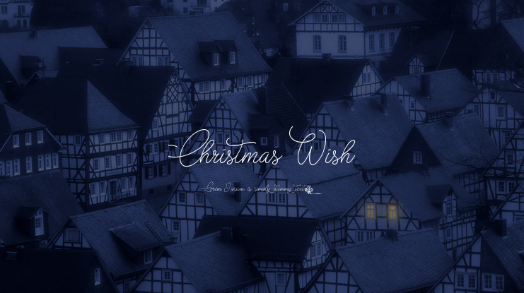Christmas Wish Font