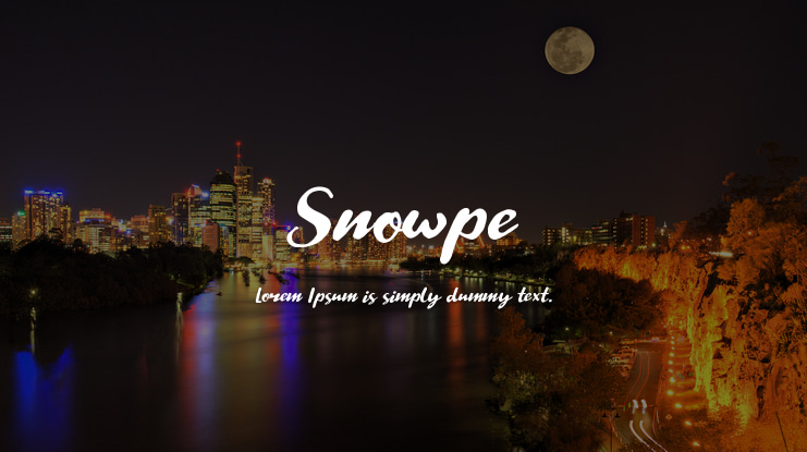 Snowpe Font Family