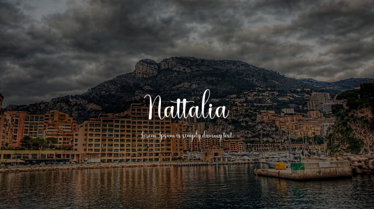 Nattalia Font Family