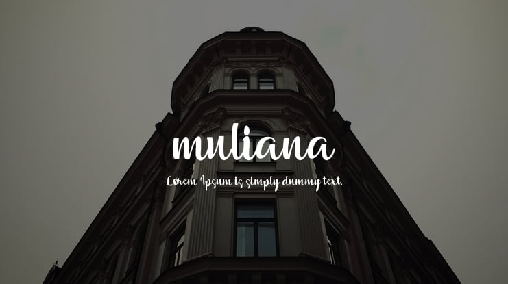 muliana Font