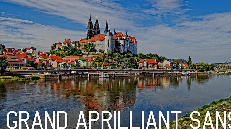 Grand Aprilliant Sans Font