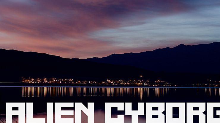 Alien Cyborg Font Family