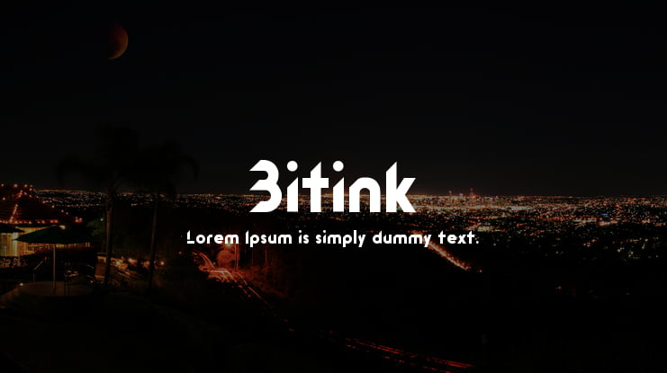 Bitink Font Family