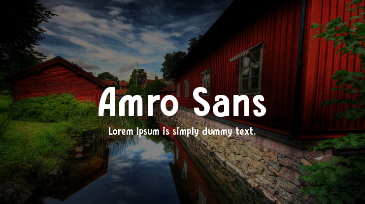 Amro Sans Font Family