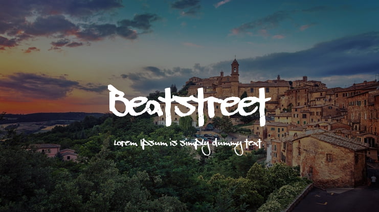 Beatstreet Font
