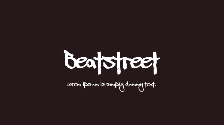 Beatstreet Font