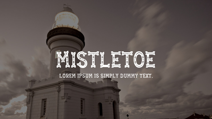 Mistletoe Font