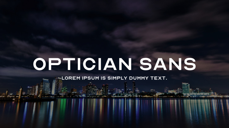 Optician Sans Font