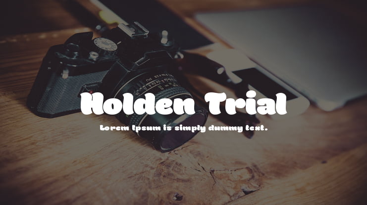 Holden Trial Font Family