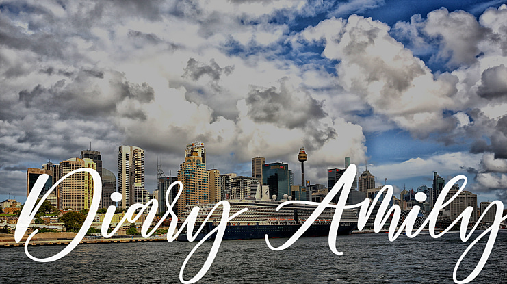 Diary Amily Font Family