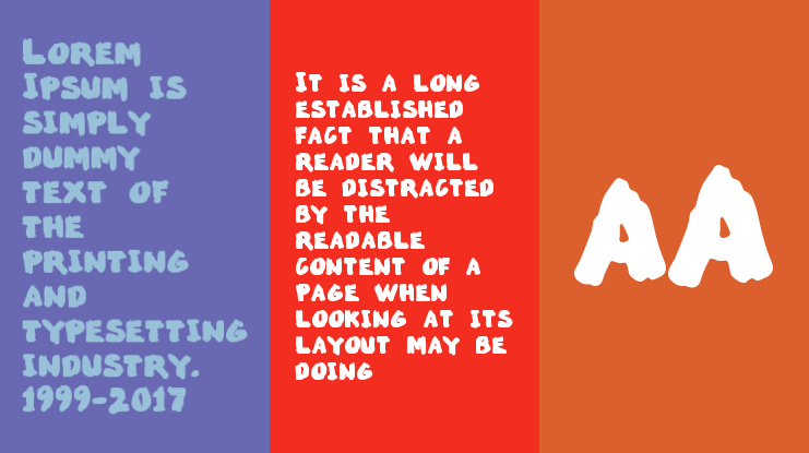 Marked Up Font