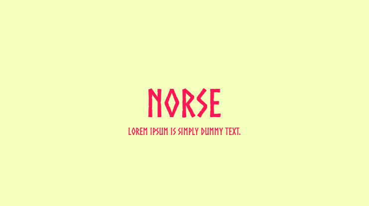 Norse Font Family
