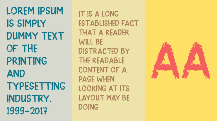 Scary Sign Font Family