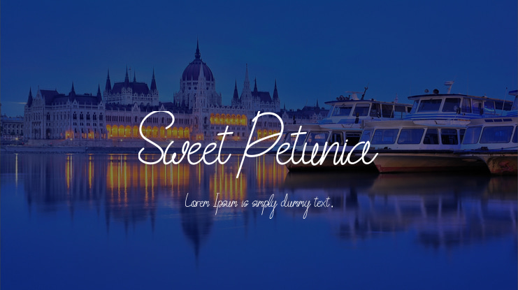 Sweet Petunia Font
