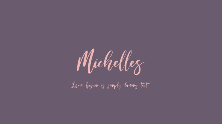 Michelles Font