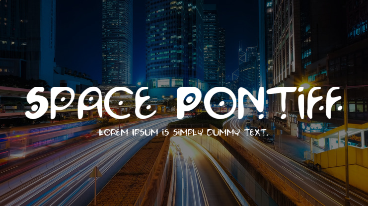 Space Pontiff Font