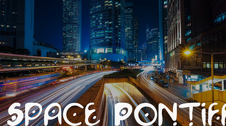 Space Pontiff Font