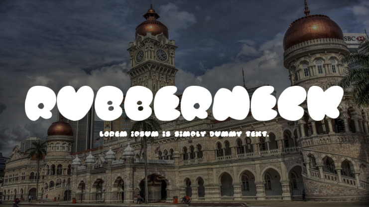 Rubberneck Font