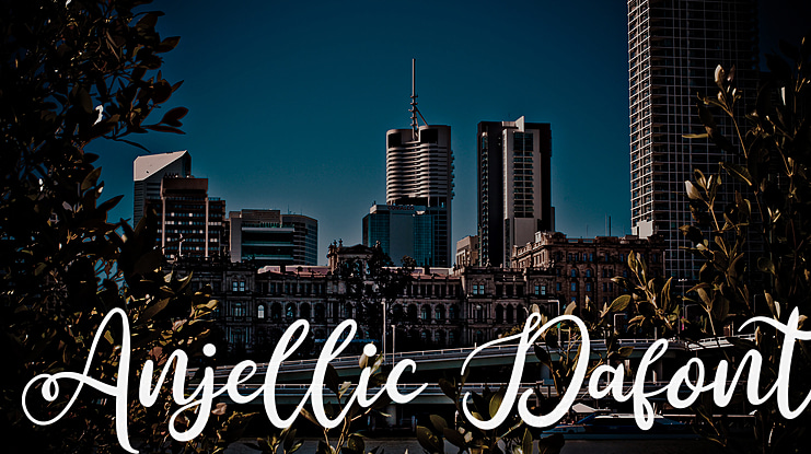 Anjellic Dafont Font