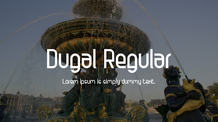 Dugal Regular Font