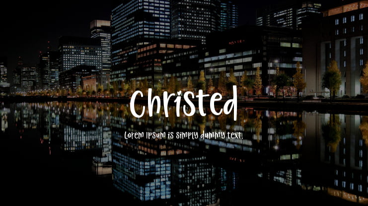 Christed Font Family