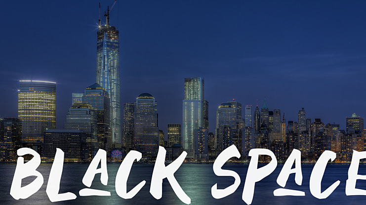 Black Space Font