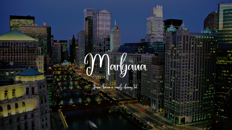 Marlyana Font Family