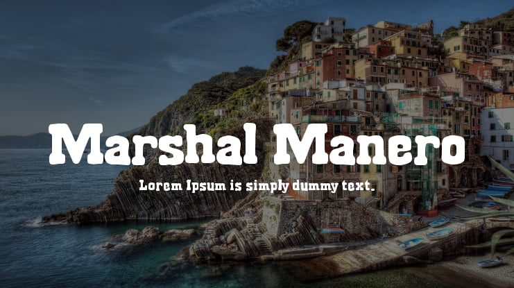 Marshal Manero Font
