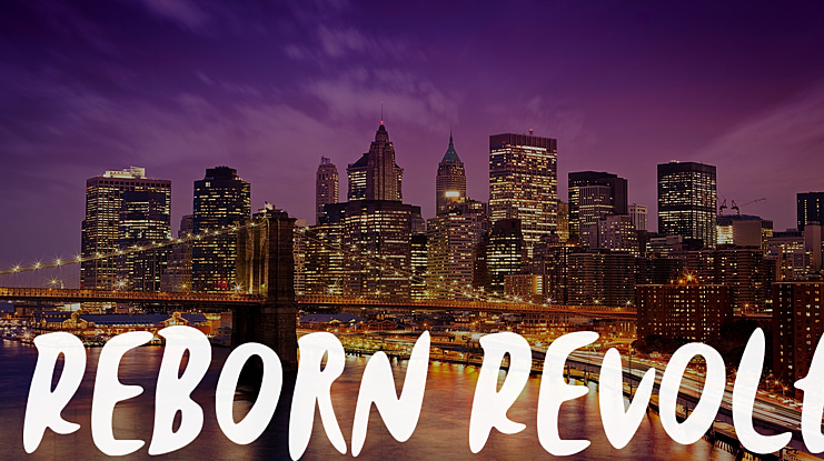 Reborn Revolt Font