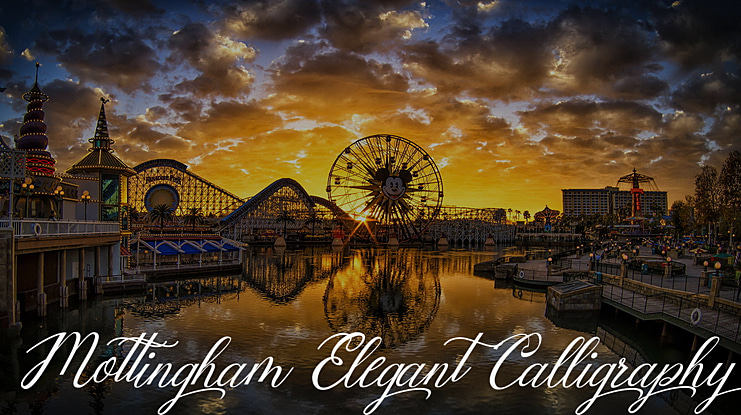 Mottingham Elegant Calligraphy Font