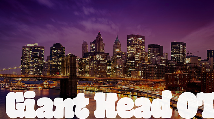 Giant Head OT Font Family