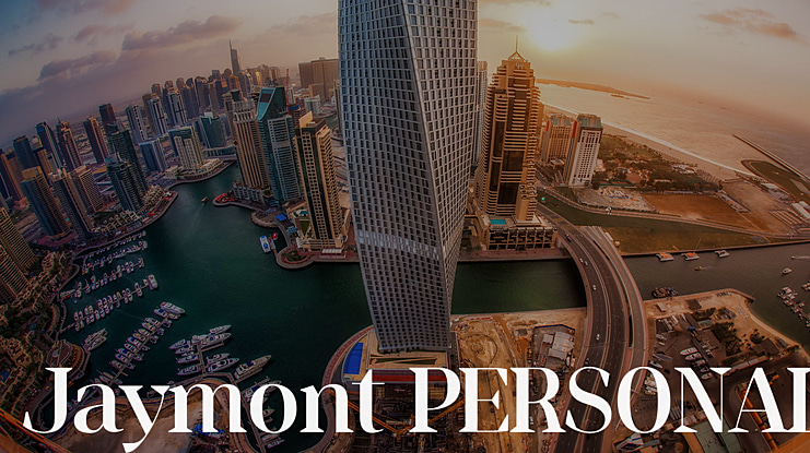 Jaymont PERSONAL Font Family