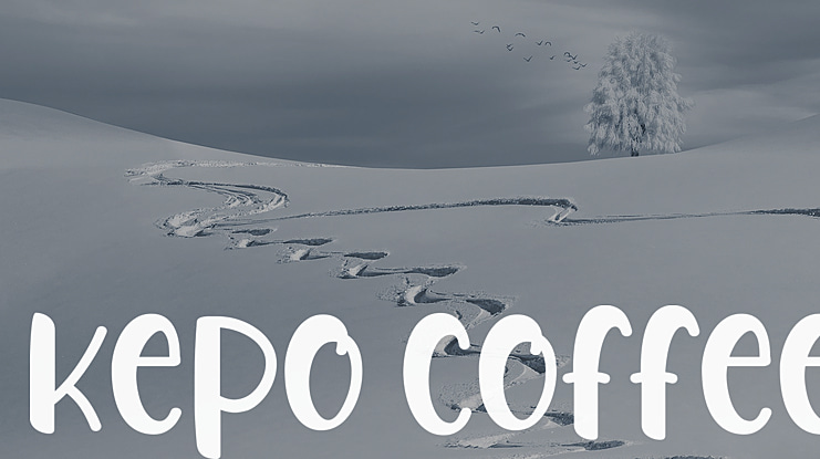 Kepo Coffee Font