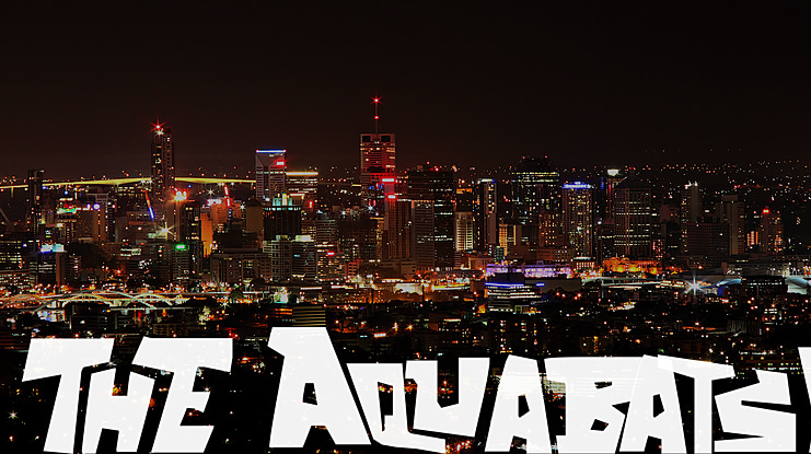 The Aquabats! Font