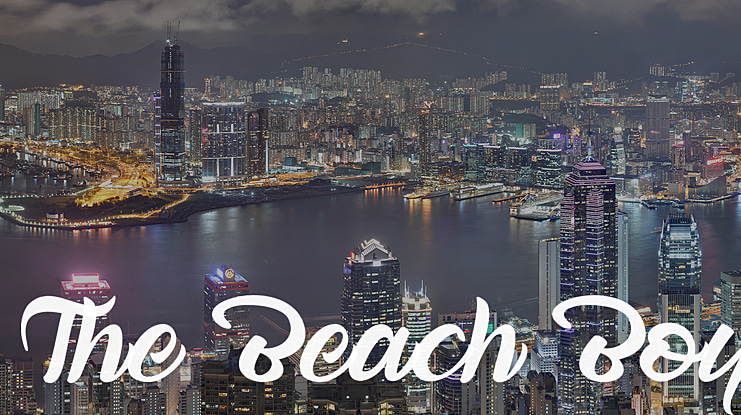 The Beach Boy Font