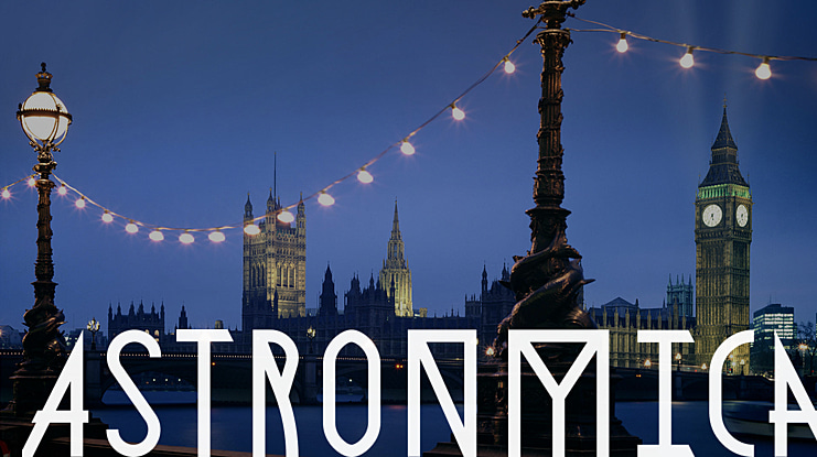 Astronmica Font Family