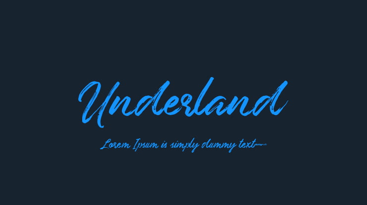 Underland Font