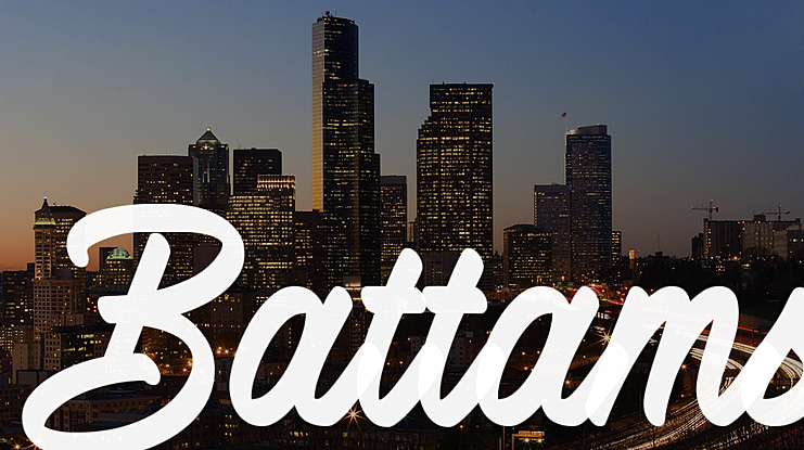 Battams Font