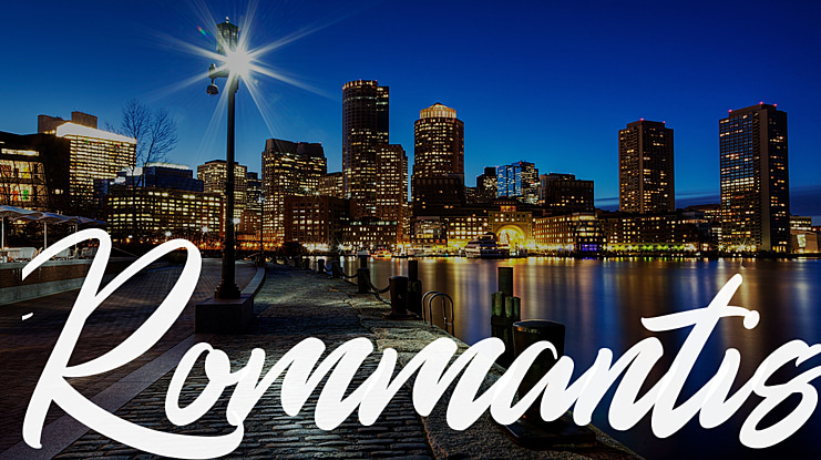 Rommantis Font Family