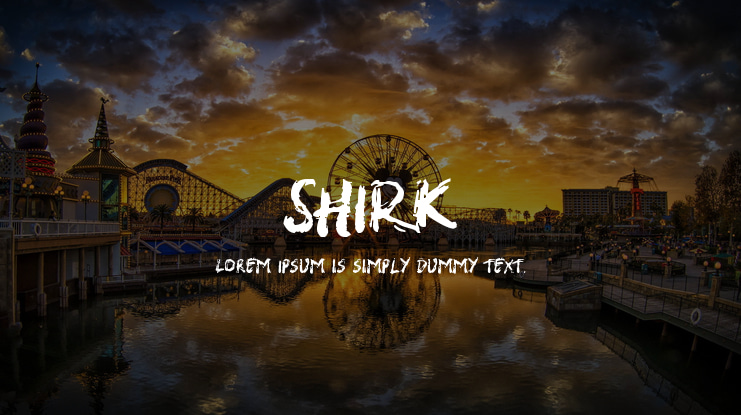 SHIRK Font