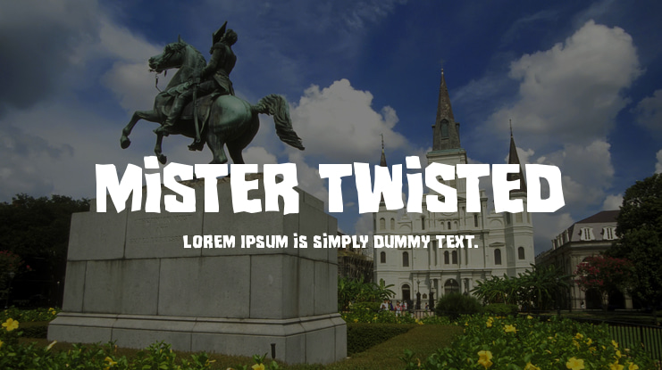 Mister Twisted Font Family