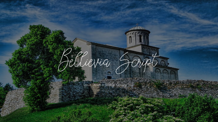 Bellievia Script Font